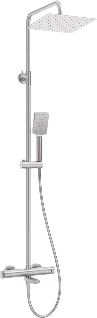 Rain shower with thermostatic bathtub faucet Rain shower with thermostatic bathtub faucet