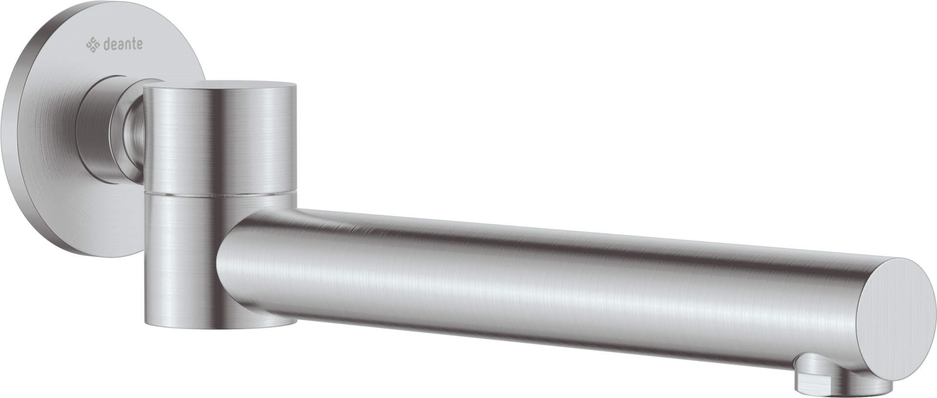 Foldable bathtub spout - round Foldable bathtub spout - round