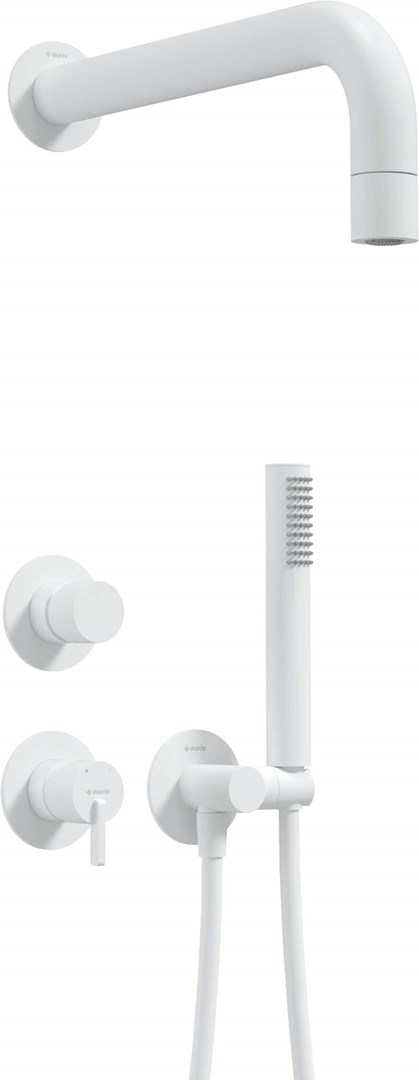 Concealed shower set with hand shower Concealed shower set with hand shower