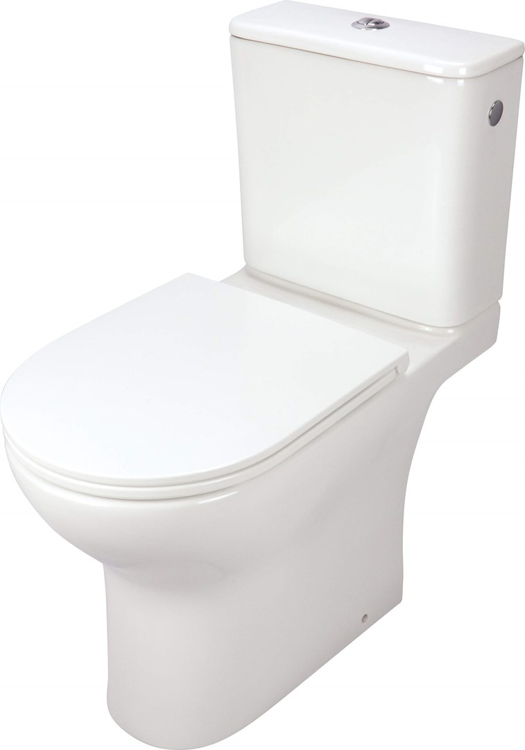 Compact toilet bowl rimless Compact toilet bowl rimless