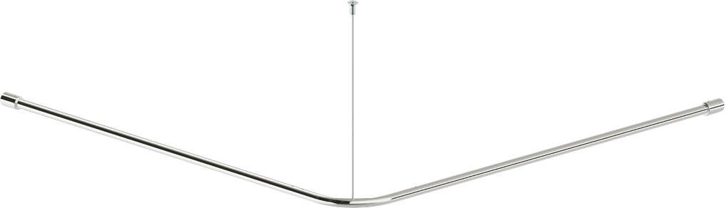 Steel shower curtain rod Steel shower curtain rod