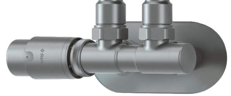 Thermostatic valve for bathroom radiator - left Thermostatic valve for bathroom radiator - left