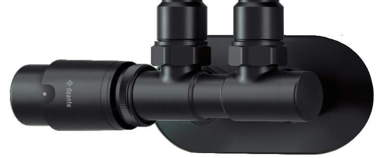 Thermostatic valve for bathroom radiator - left Thermostatic valve for bathroom radiator - left