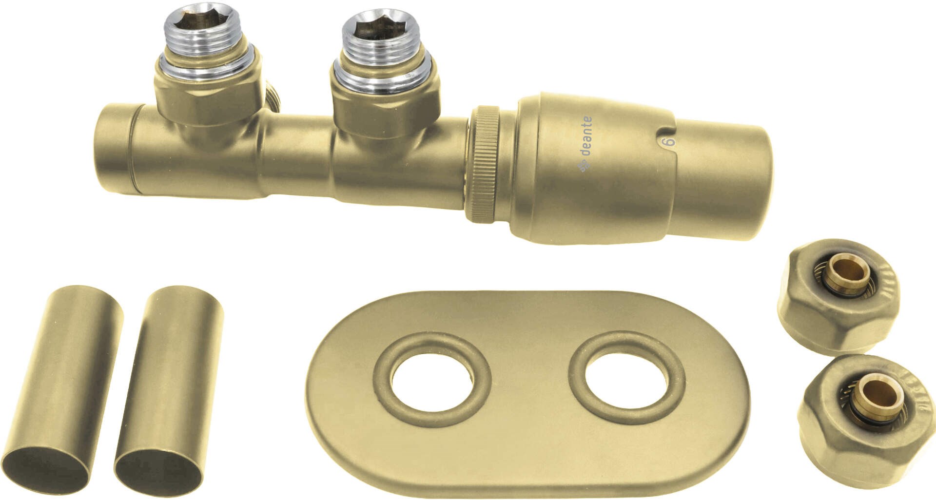 Thermostatic valve for bathroom radiator - right Thermostatic valve for bathroom radiator - right