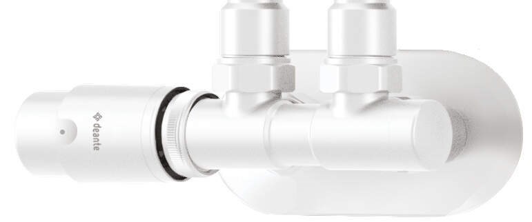 Thermostatic valve for bathroom radiator - left Thermostatic valve for bathroom radiator - left