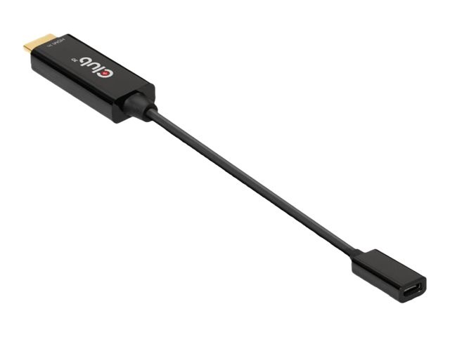 CLUB3D HDMI to USB Type-C 4K60Hz Active Adapter M/F CLUB3D HDMI to USB Type-C 4K60Hz Active Adapter M/F
