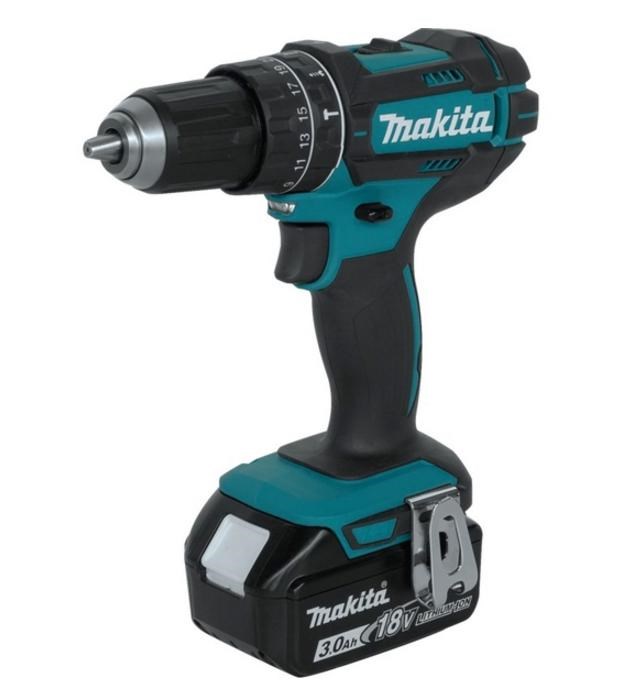Makita DHP482RFJ drill 1900 RPM 1.8 kg Black, Blue Makita DHP482RFJ drill 1900 RPM 1.8 kg Black, Blue