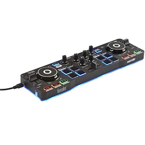 Hercules Starlight CD scratcher 2 channels Black Hercules Starlight CD scratcher 2 channels Black