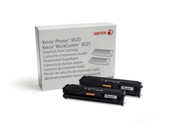 Xerox 106R03048 toner cartridge 2 pc(s) Original Black Xerox 106R03048 toner cartridge 2 pc(s) Original Black