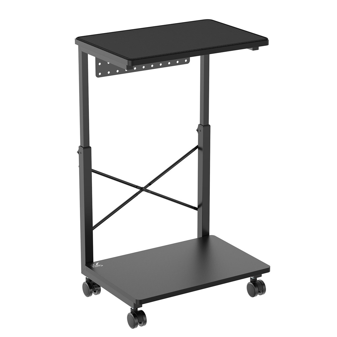 CPU Trolley Stand with NanoRS Shelf, 80kg max, Adjustable Height 550~850mm, RS430 CPU Trolley Stand with NanoRS Shelf, 80kg max, Adjustable Height 550~850mm, RS430