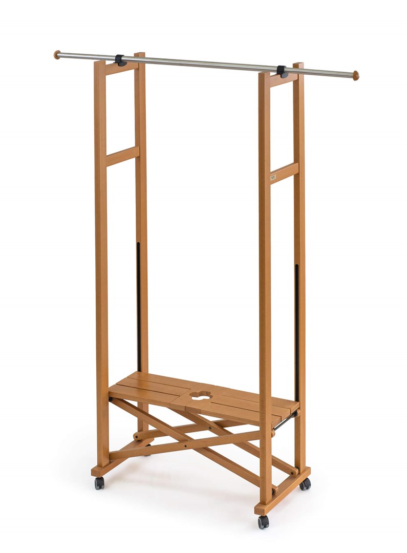 ARREDAMENTI ELIOS Clothes rack - 37 x 78 cm, Brown ARREDAMENTI ELIOS Clothes rack - 37 x 78 cm, Brown