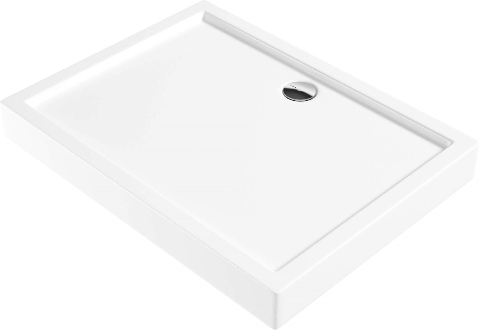 Rectangular acrylic shower tray 120x90 cm Rectangular acrylic shower tray 120x90 cm