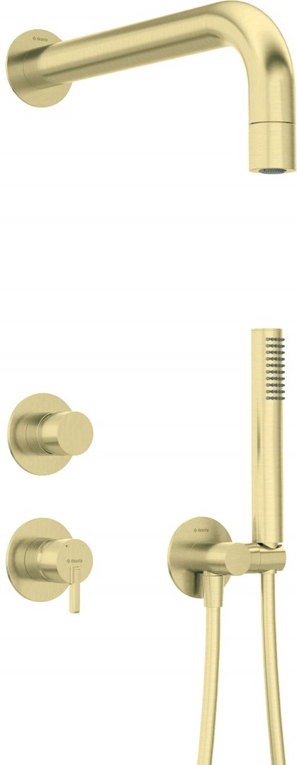 Concealed shower set with hand shower Concealed shower set with hand shower