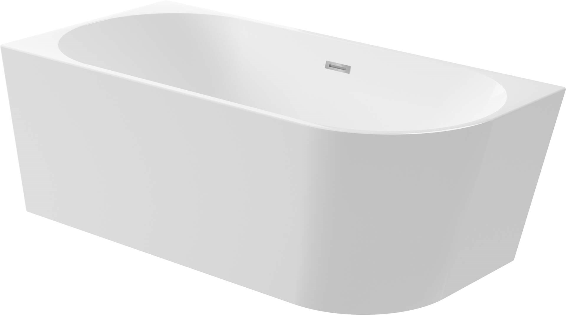 Acrylic corner/freestanding bathtub left - 150 cm Acrylic corner/freestanding bathtub left - 150 cm