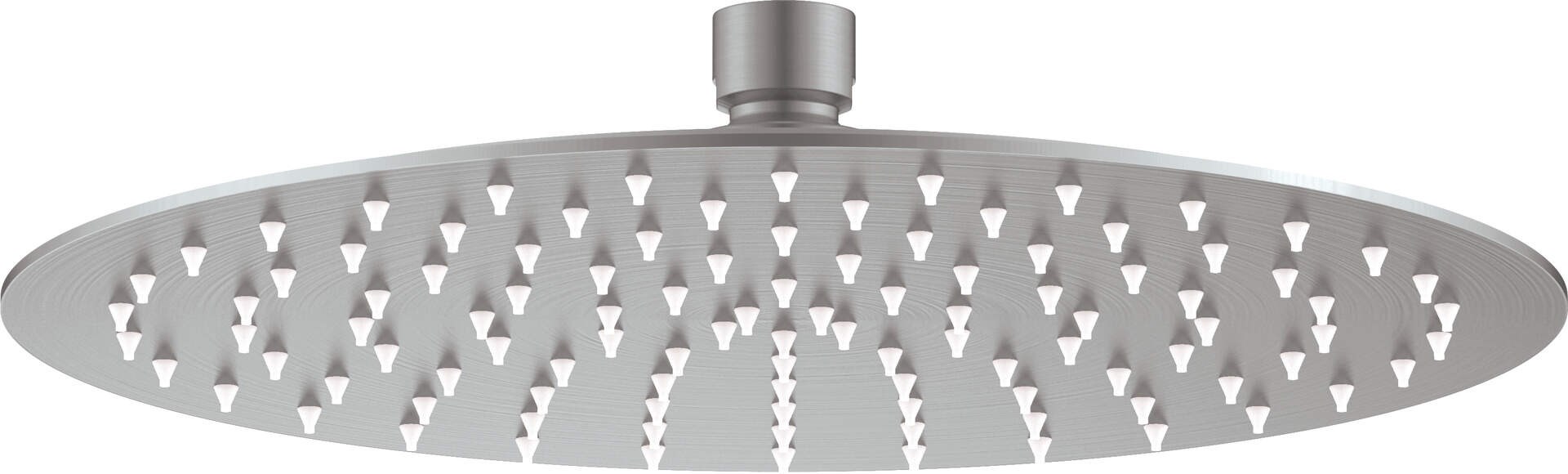 Steel overhead shower - round Steel overhead shower - round