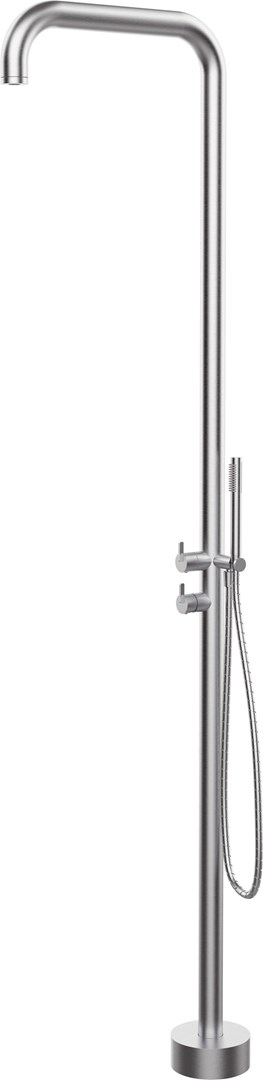 Floor-standing shower column for the garden or bathroom Floor-standing shower column for the garden or bathroom