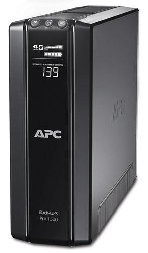 APC Back-UPS Pro, 1500VA/865W, Tower, 230V, 10x IEC C13 outlets, AVR, LCD, User Replaceable Battery APC Back-UPS Pro, 1500VA/865W, Tower, 230V, 10x IEC C13 outlets, AVR, LCD, User Replaceable Battery