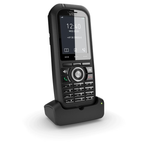 Snom M80 DECT telephone handset Caller ID Black Snom M80 DECT telephone handset Caller ID Black