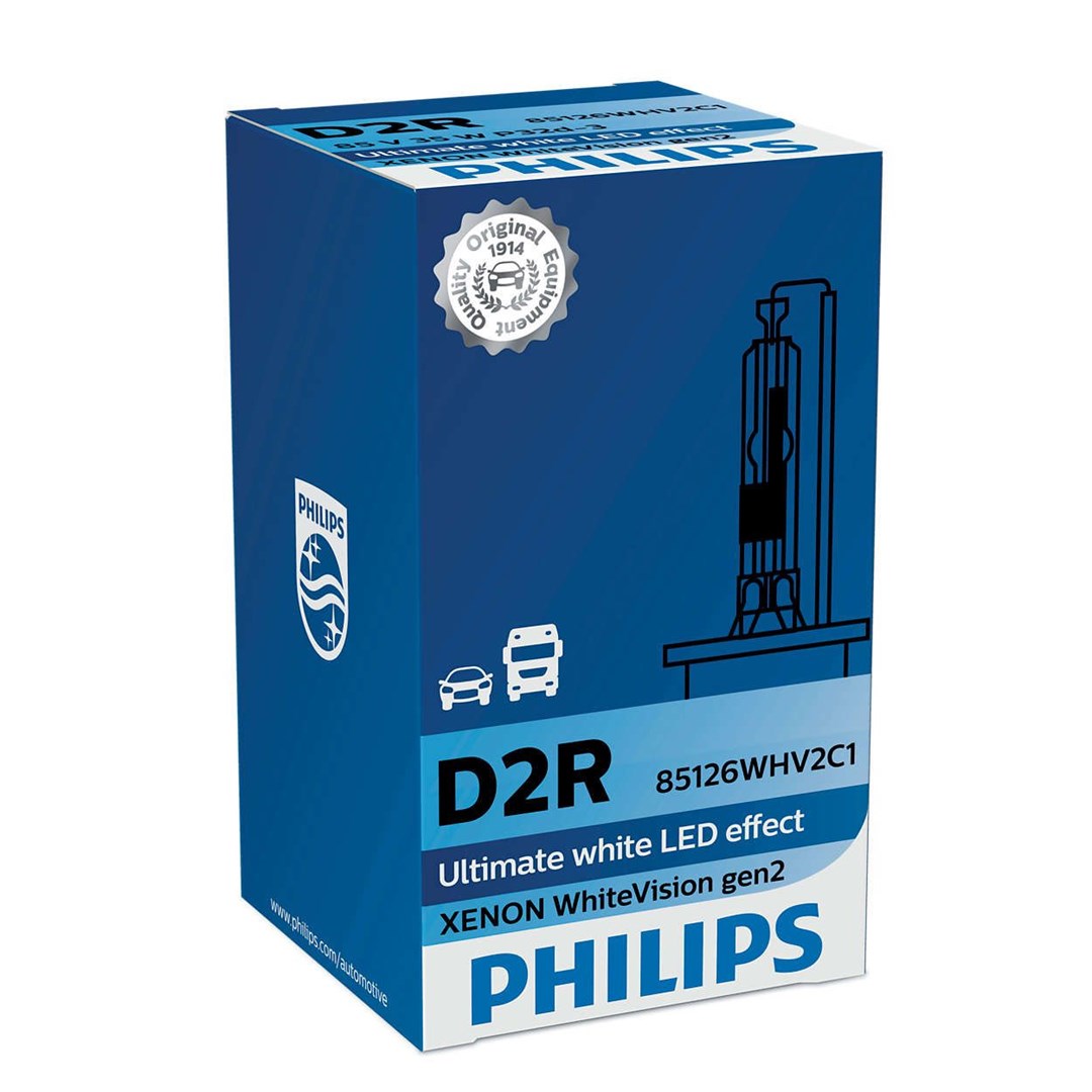 Philips WhiteVision Xenon gen2 85126WHV2C1 Xenon car headlight bulb Philips WhiteVision Xenon gen2 85126WHV2C1 Xenon car headlight bulb