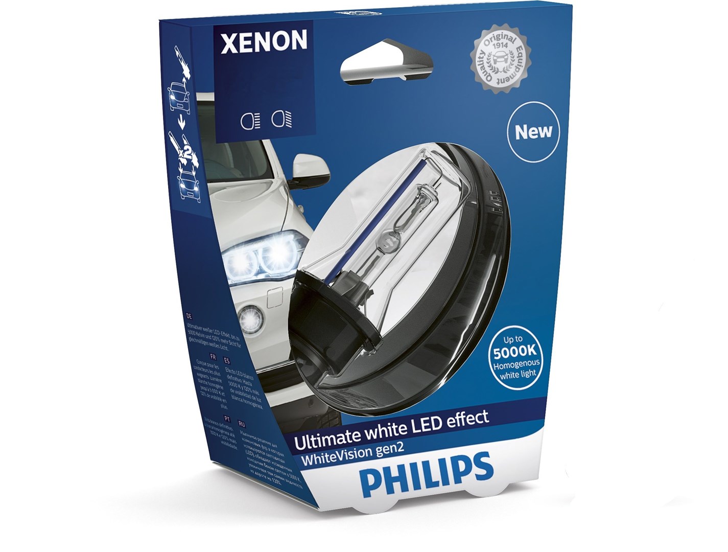 Philips Xenon D3S White Vision Bulb Philips Xenon D3S White Vision Bulb