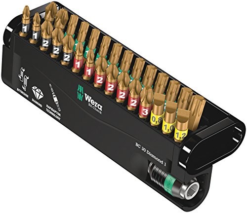 Wera BC 30 Diamond 1 screwdriver bit 30 pc(s) Wera BC 30 Diamond 1 screwdriver bit 30 pc(s)