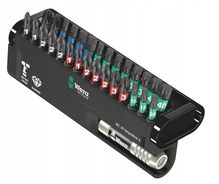 Wera 05057697001 screwdriver bit 30 pc(s) Wera 05057697001 screwdriver bit 30 pc(s)