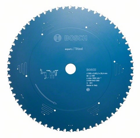 Bosch 2608643059 circular saw blade 25.4 cm 1 pc(s) Bosch 2608643059 circular saw blade 25.4 cm 1 pc(s)
