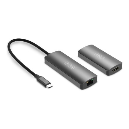 Digitus 4K Video Extender (USB-C - HDMI), 30 m Digitus 4K Video Extender (USB-C - HDMI), 30 m
