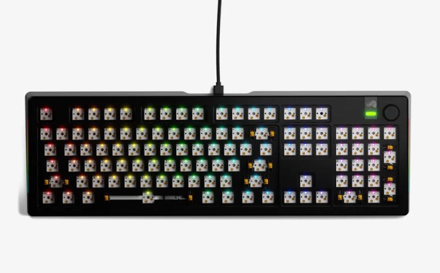 Glorious Gaming GMMK 3 PRO 100% Barebones Wired Black - US Glorious Gaming GMMK 3 PRO 100% Barebones Wired Black - US