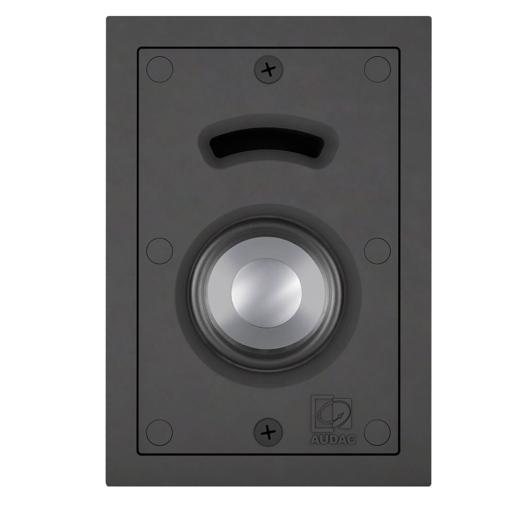 In-wall speaker AUDAC MERO2, 2" white In-wall speaker AUDAC MERO2, 2" white