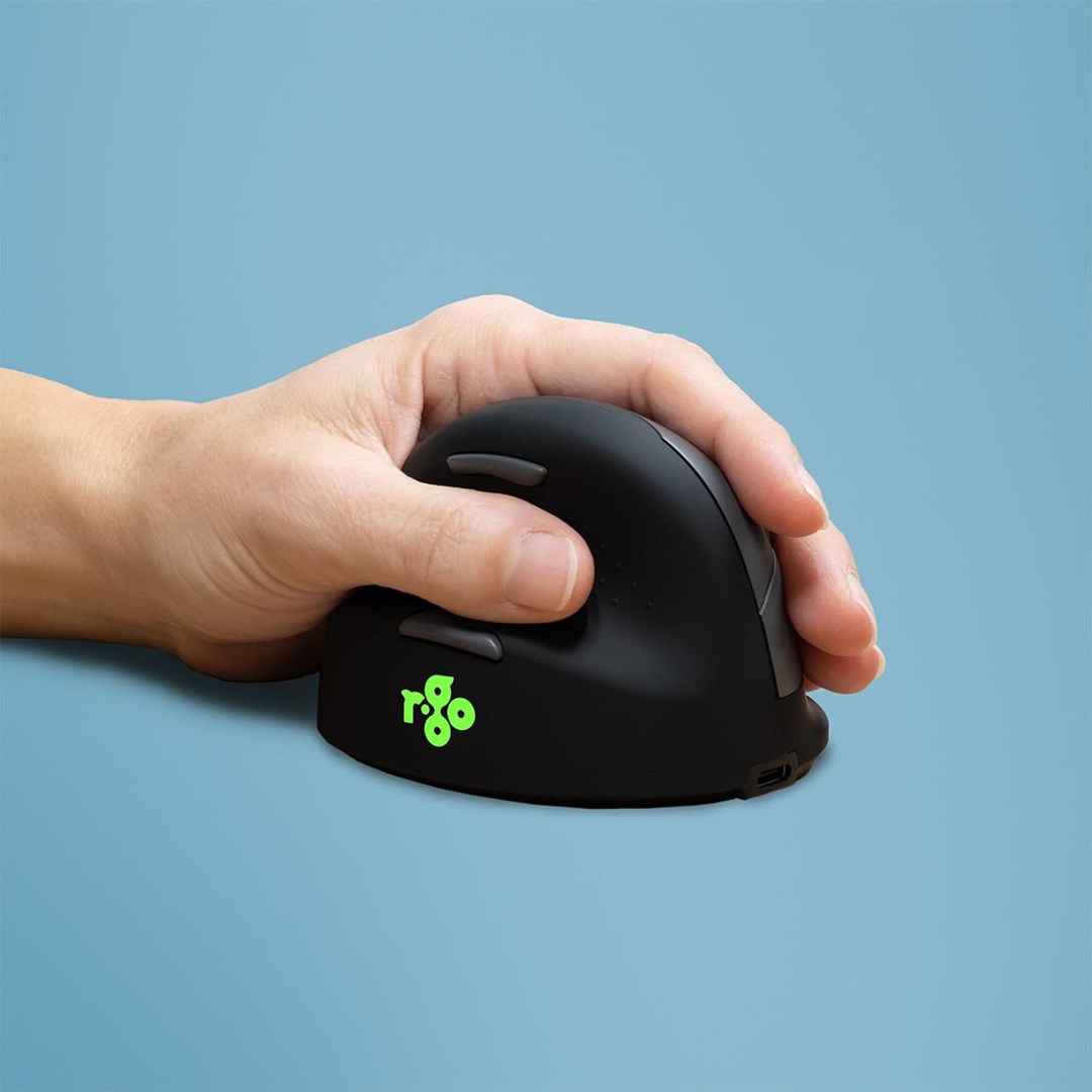 R-Go HE ergonomic mouse left Bluetooth black/silve R-Go HE ergonomic mouse left Bluetooth black/silve