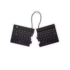 R-Go Tools Ergonomic keyboard R-Go Split Break with break software, ergonomic split keyboard, QWERTY (UK), Bluetooth, black R-Go Tools Ergonomic keyboard R-Go Split Break with break software, ergonomic split keyboard, QWERTY (UK), Bluetooth, black