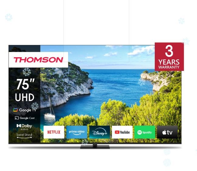 TV SET LCD 75" 75UG5C14 THOMSON TV SET LCD 75" 75UG5C14 THOMSON