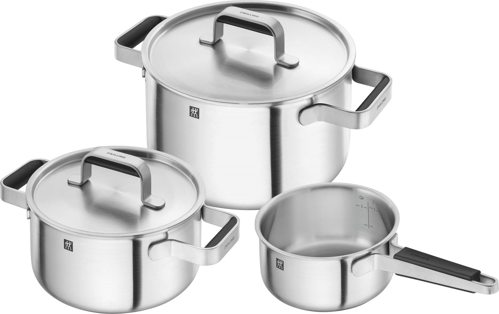 ZWILLING PURE Set of 3 Pots ZWILLING PURE Set of 3 Pots
