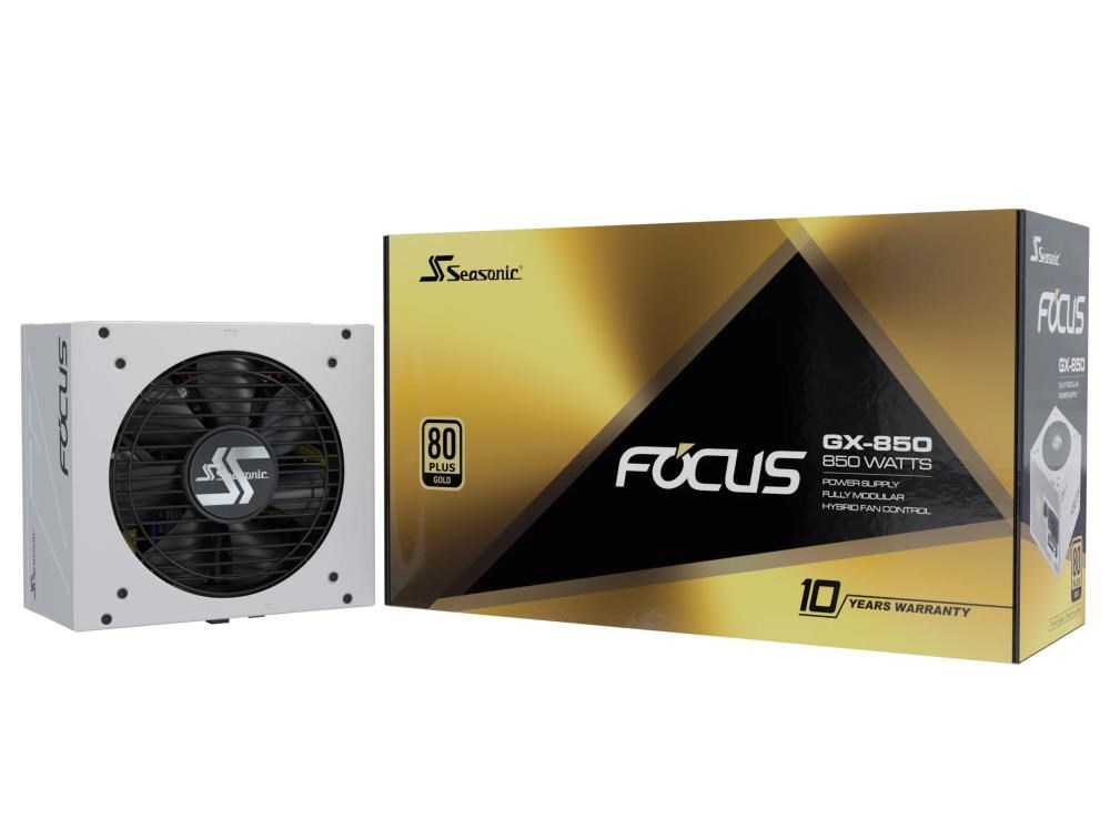 Seasonic Focus GX-850 power supply unit 850 W 20+4 pin ATX ATX White Seasonic Focus GX-850 power supply unit 850 W 20+4 pin ATX ATX White