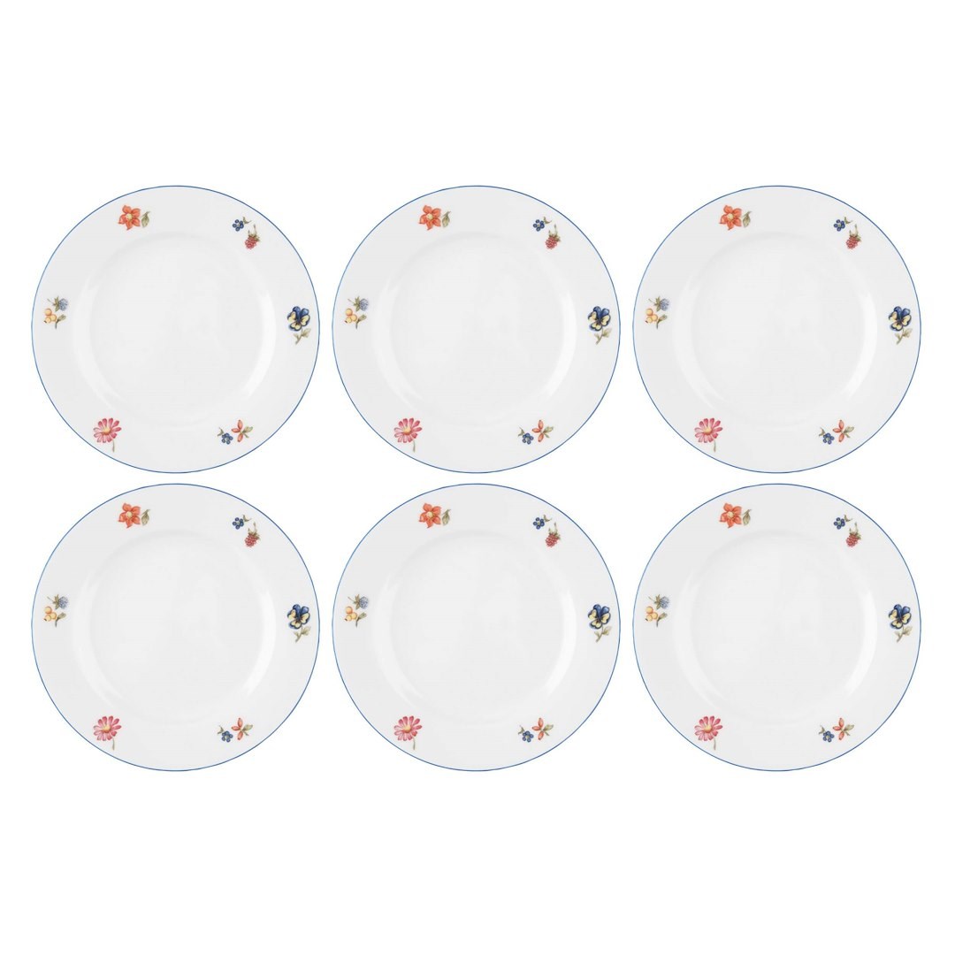 Set of 6 salad plates 17 cm Set of 6 salad plates 17 cm