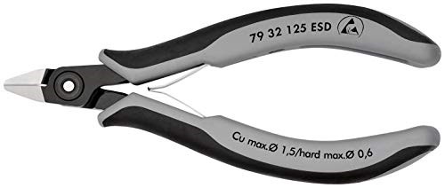 Knipex 125mm precision side cutters ESD Knipex 125mm precision side cutters ESD