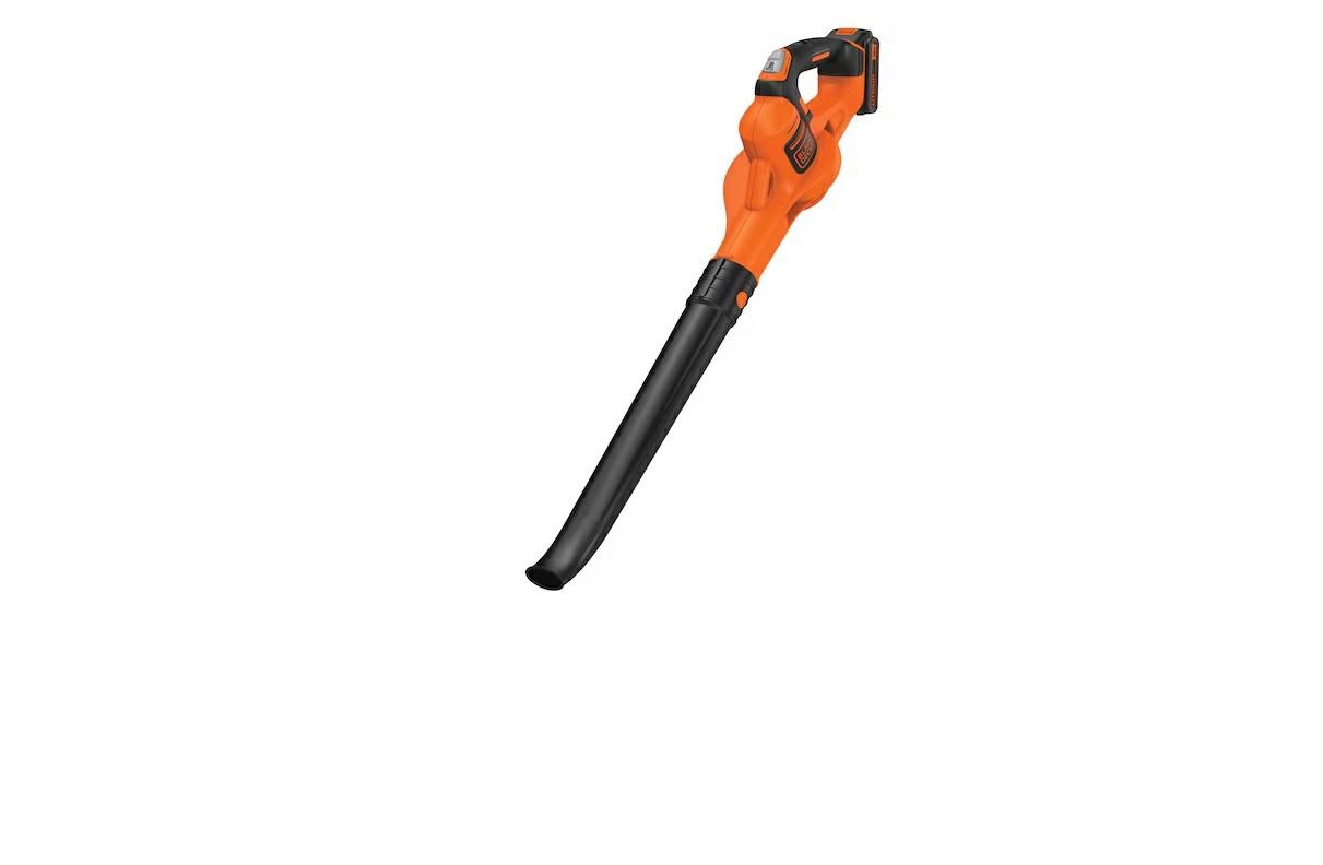 Black & Decker GWC1820PCB-XJ cordless leaf blower 209 km/h Black, Orange Black & Decker GWC1820PCB-XJ cordless leaf blower 209 km/h Black, Orange