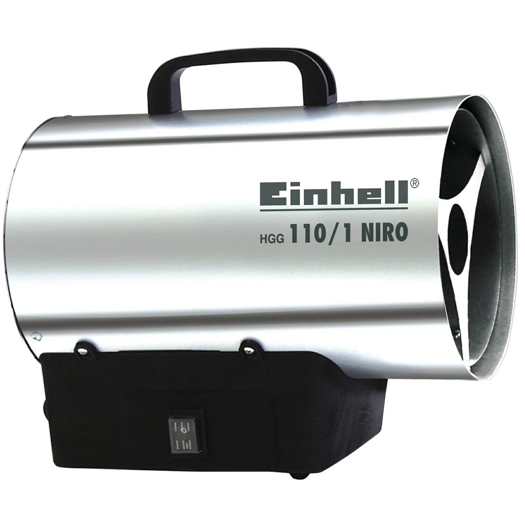 Einhell HGG 110/1 Niro Hot air gun 30 W Black, Silver Einhell HGG 110/1 Niro Hot air gun 30 W Black, Silver