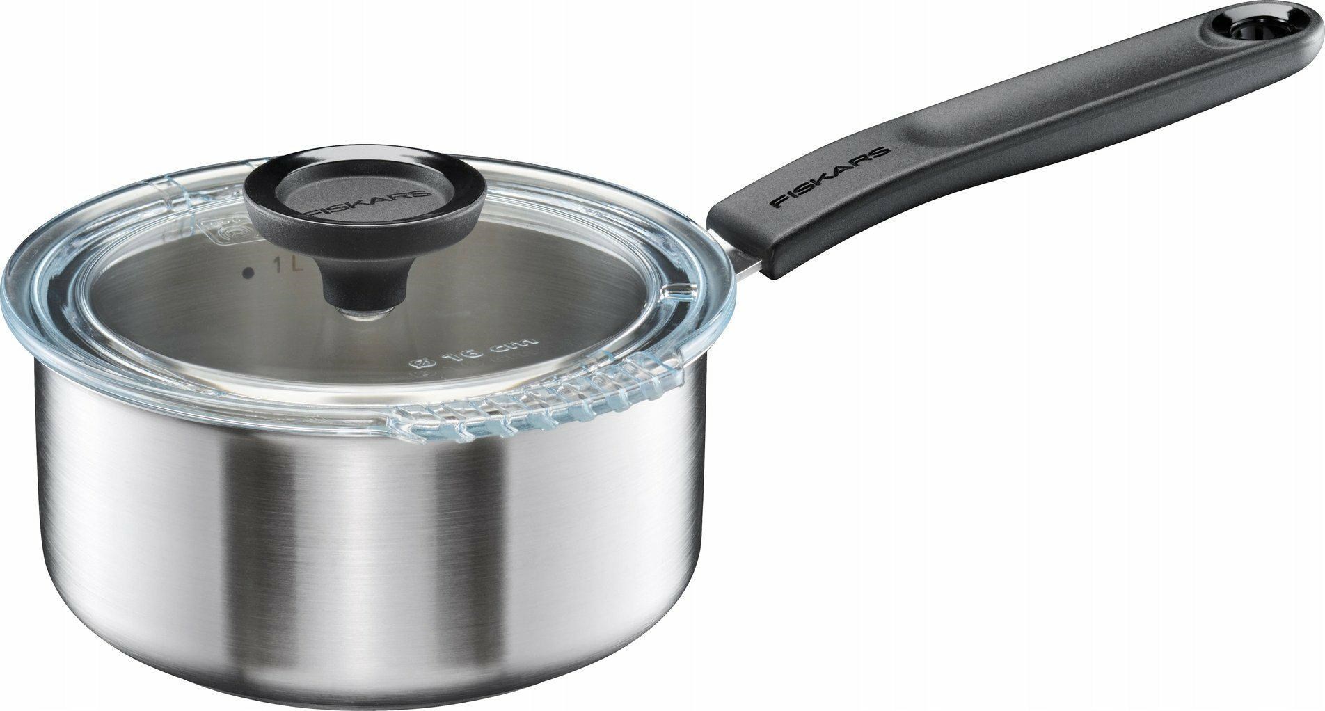 Saucepan 1.5L stainless steel with lid Functional Saucepan 1.5L stainless steel with lid Functional