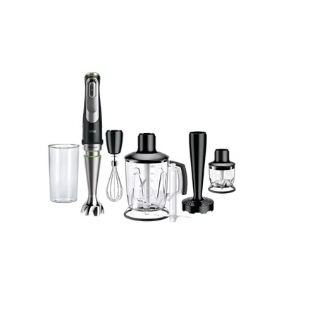 Braun MultiQuick 9 MQ 9147X 0.6 L Immersion blender 1200 W Black, Stainless steel Braun MultiQuick 9 MQ 9147X 0.6 L Immersion blender 1200 W Black, Stainless steel