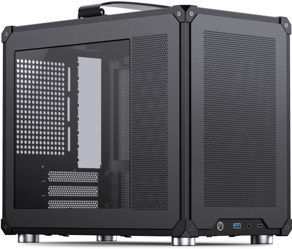 Jonsbo C6 MAX PC Case, Mini Case, Micro-ATX, Tempered Glass - black Jonsbo C6 MAX PC Case, Mini Case, Micro-ATX, Tempered Glass - black