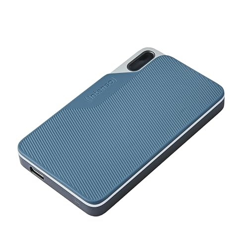 Intenso Lesen/Schreiben bis zu 500 MB/s/2TB USB Type-C 3.2 Gen 1 (3.1 Gen 1) Blue, Grey Intenso Lesen/Schreiben bis zu 500 MB/s/2TB USB Type-C 3.2 Gen 1 (3.1 Gen 1) Blue, Grey