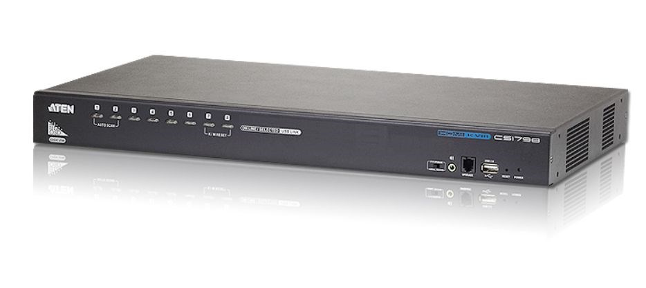 ATEN 8-Port USB - HDMI KVM Switch with USB Peripheral port ATEN 8-Port USB - HDMI KVM Switch with USB Peripheral port