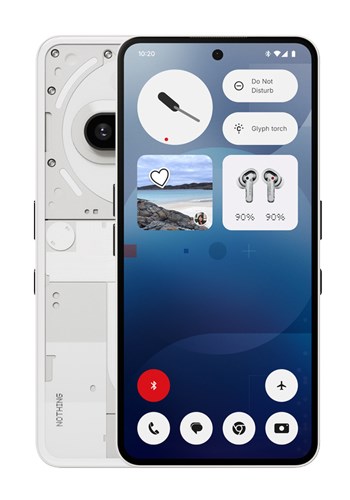 Nothing Phone (3a) 17.2 cm (6.77") Dual SIM Android 15 5G USB Type-C 12 GB 256 GB 5000 mAh White Nothing Phone (3a) 17.2 cm (6.77") Dual SIM Android 15 5G USB Type-C 12 GB 256 GB 5000 mAh White