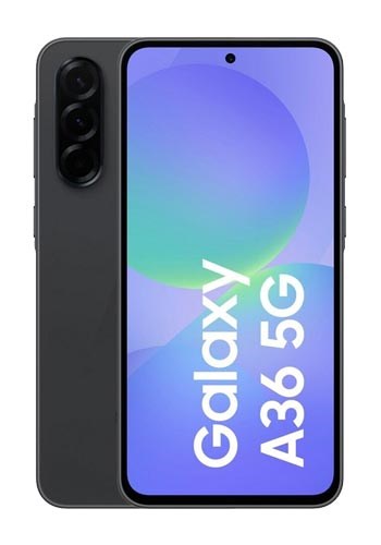 Samsung Galaxy A36 17 cm (6.7") Dual SIM Android 15 5G USB Type-C 6 GB 128 GB 5000 mAh Black Samsung Galaxy A36 17 cm (6.7") Dual SIM Android 15 5G USB Type-C 6 GB 128 GB 5000 mAh Black