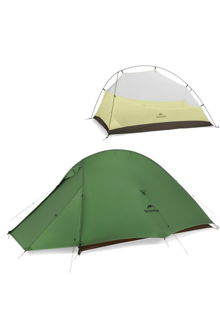 Tent cloud up 2 pro 20d cnk2350ws020-forest green NATUREHIKE Tent cloud up 2 pro 20d cnk2350ws020-forest green NATUREHIKE