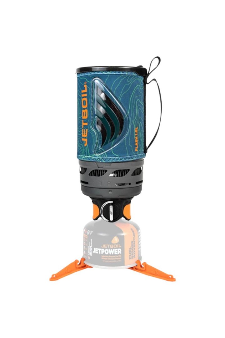 Jetboil cooking stove flash-ocean topo Jetboil cooking stove flash-ocean topo