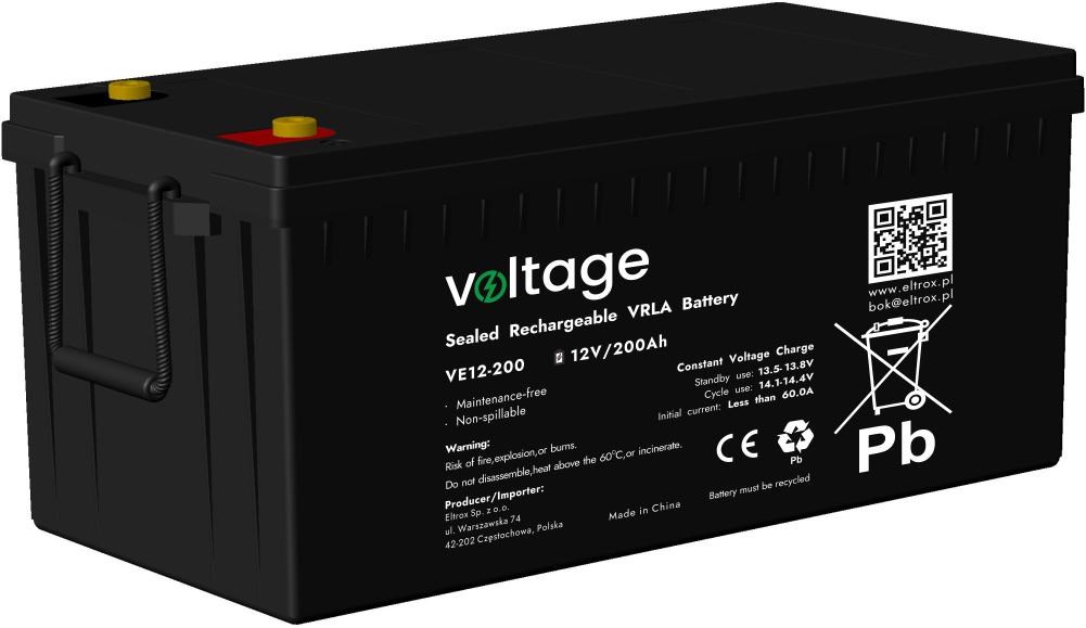 AGM Battery 12V 200Ah VE12-200 AGM Battery 12V 200Ah VE12-200