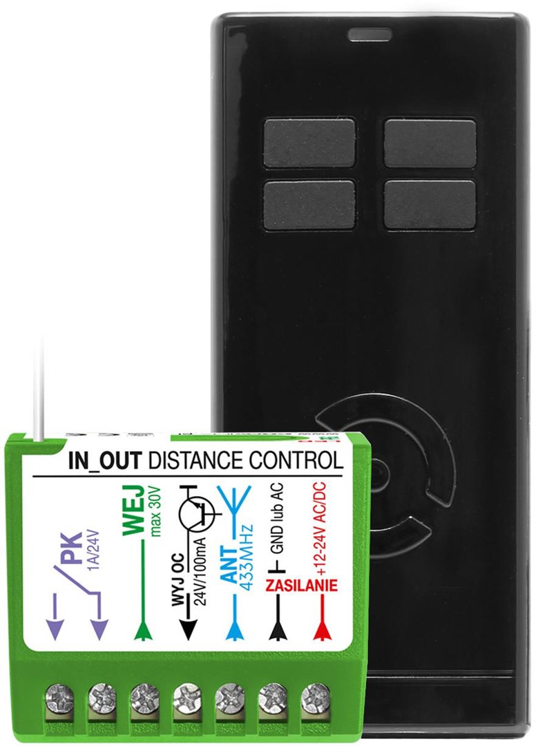 Proxima IN-OUT Dist. Control Set T4 black Proxima IN-OUT Dist. Control Set T4 black